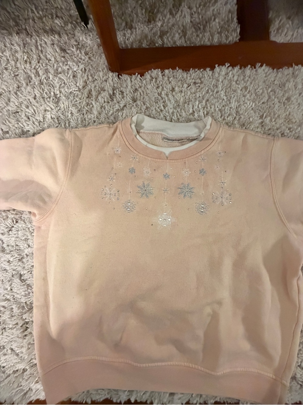 Vintage 80s/90s pink sweatshirt - petite L (medium)